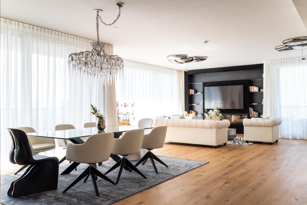 Ferienwohnung Exclusive 2Br Skyline Penthouse By Hm Wien Exterior foto