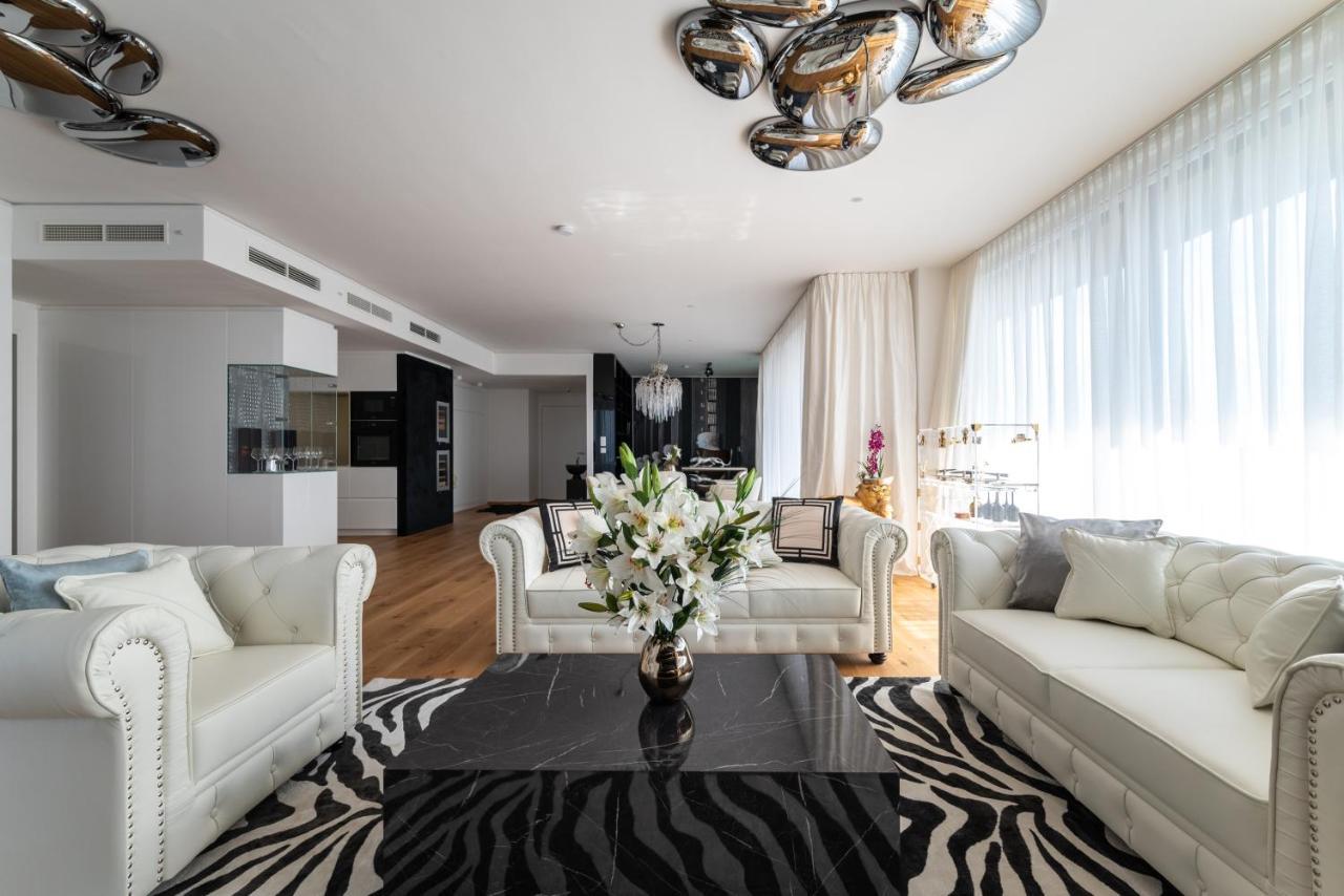 Ferienwohnung Exclusive 2Br Skyline Penthouse By Hm Wien Exterior foto