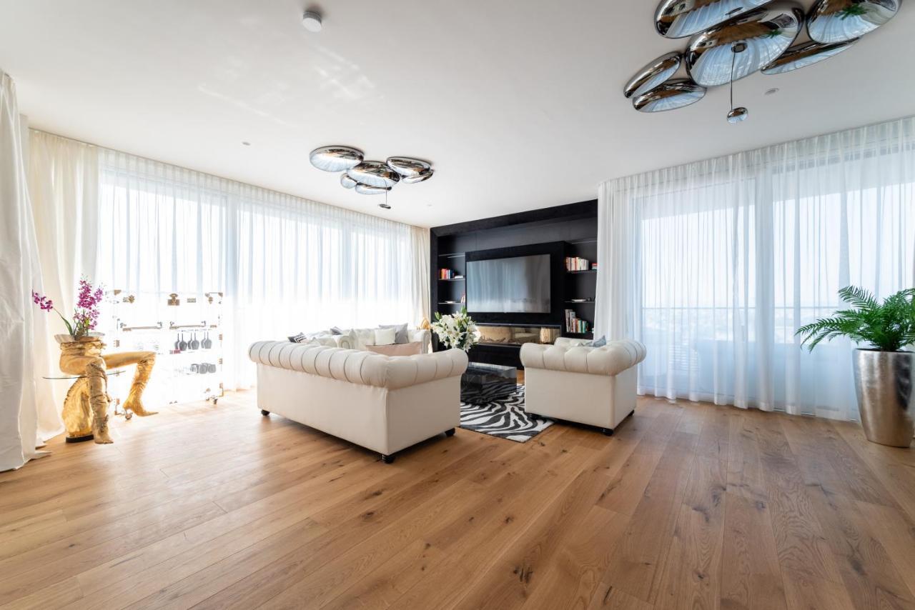Ferienwohnung Exclusive 2Br Skyline Penthouse By Hm Wien Exterior foto