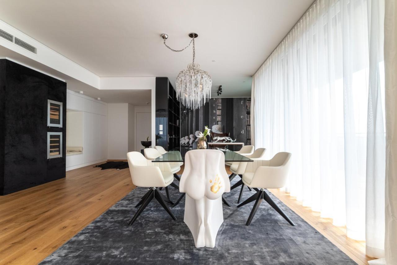 Ferienwohnung Exclusive 2Br Skyline Penthouse By Hm Wien Exterior foto