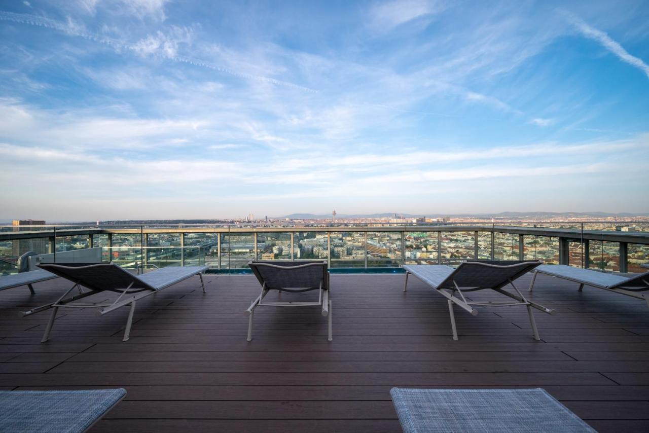 Ferienwohnung Exclusive 2Br Skyline Penthouse By Hm Wien Exterior foto